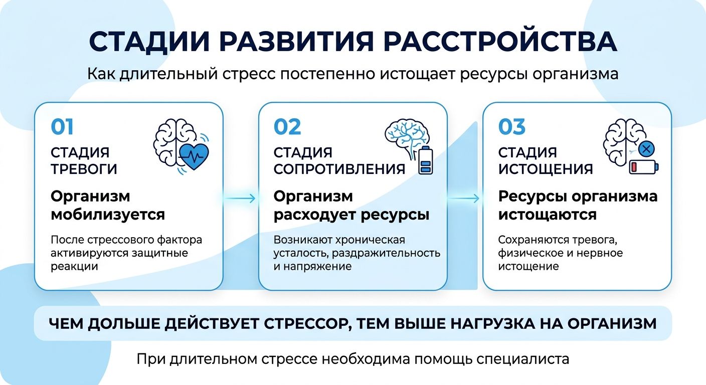 Лечение стресса в Хотьково инфографика